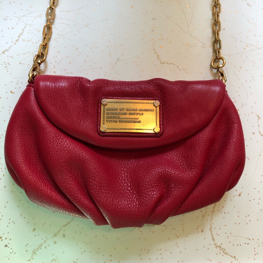Marc Jacobs Red Crossbody Bag- used